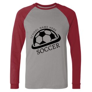 Long Sleeve Jersey Baseball Tee Thumbnail