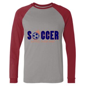 Long Sleeve Jersey Baseball Tee Thumbnail