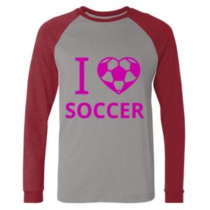 Long Sleeve Jersey Baseball Tee Thumbnail