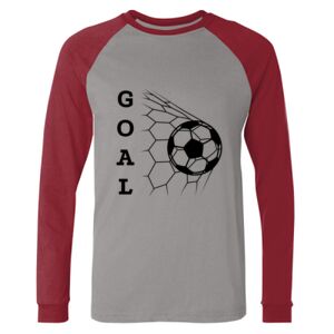 Long Sleeve Jersey Baseball Tee Thumbnail