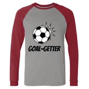 Long Sleeve Jersey Baseball Tee Thumbnail