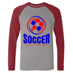 Long Sleeve Jersey Baseball Tee Thumbnail