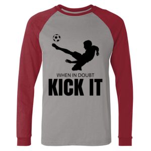 Long Sleeve Jersey Baseball Tee Thumbnail