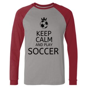 Long Sleeve Jersey Baseball Tee Thumbnail