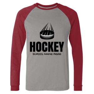 Long Sleeve Jersey Baseball Tee Thumbnail