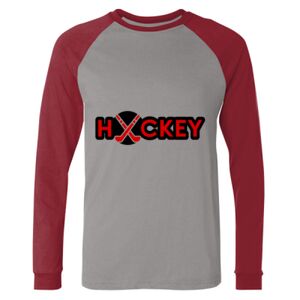 Long Sleeve Jersey Baseball Tee Thumbnail