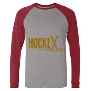 Long Sleeve Jersey Baseball Tee Thumbnail