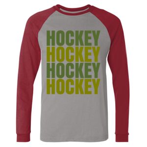 Long Sleeve Jersey Baseball Tee Thumbnail