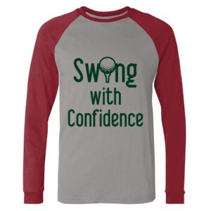 Long Sleeve Jersey Baseball Tee Thumbnail