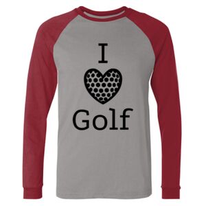 Long Sleeve Jersey Baseball Tee Thumbnail