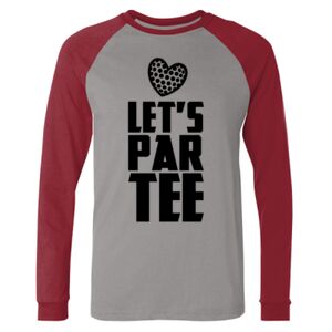 Long Sleeve Jersey Baseball Tee Thumbnail