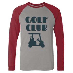 Long Sleeve Jersey Baseball Tee Thumbnail