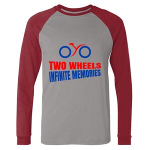 Long Sleeve Jersey Baseball Tee Thumbnail