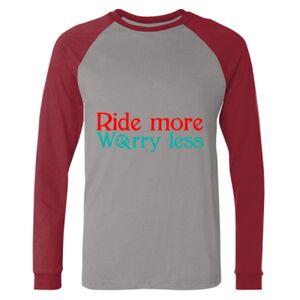 Long Sleeve Jersey Baseball Tee Thumbnail