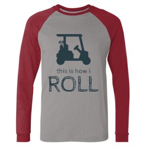 Long Sleeve Jersey Baseball Tee Thumbnail