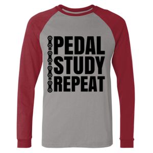 Long Sleeve Jersey Baseball Tee Thumbnail