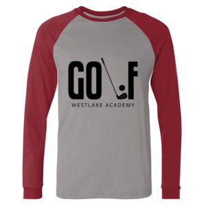 Long Sleeve Jersey Baseball Tee Thumbnail