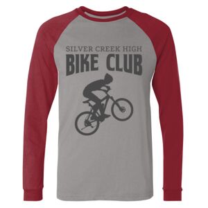 Long Sleeve Jersey Baseball Tee Thumbnail