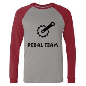 Long Sleeve Jersey Baseball Tee Thumbnail
