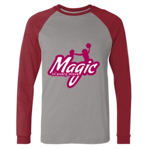 Long Sleeve Jersey Baseball Tee Thumbnail