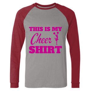 Long Sleeve Jersey Baseball Tee Thumbnail