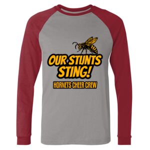 Long Sleeve Jersey Baseball Tee Thumbnail