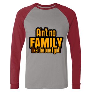 Long Sleeve Jersey Baseball Tee Thumbnail