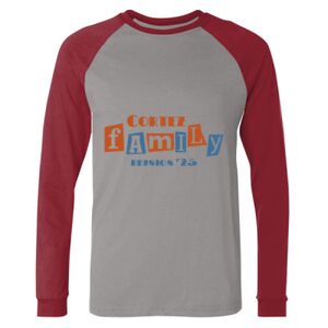 Long Sleeve Jersey Baseball Tee Thumbnail