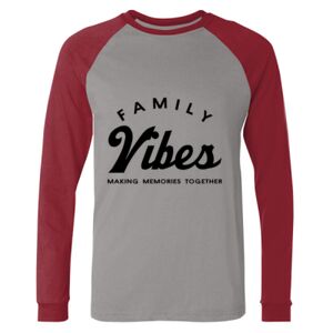 Long Sleeve Jersey Baseball Tee Thumbnail