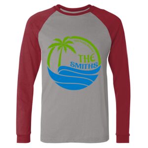 Long Sleeve Jersey Baseball Tee Thumbnail