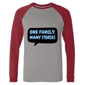 Long Sleeve Jersey Baseball Tee Thumbnail