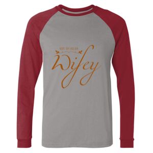 Long Sleeve Jersey Baseball Tee Thumbnail