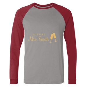 Long Sleeve Jersey Baseball Tee Thumbnail