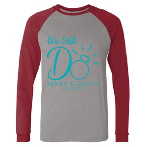 Long Sleeve Jersey Baseball Tee Thumbnail