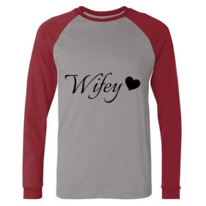 Long Sleeve Jersey Baseball Tee Thumbnail