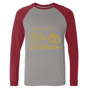 Long Sleeve Jersey Baseball Tee Thumbnail