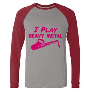 Long Sleeve Jersey Baseball Tee Thumbnail