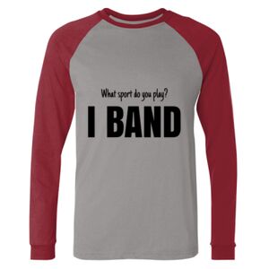 Long Sleeve Jersey Baseball Tee Thumbnail