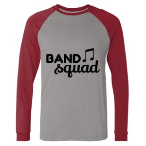 Long Sleeve Jersey Baseball Tee Thumbnail