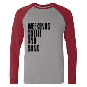 Long Sleeve Jersey Baseball Tee Thumbnail