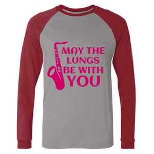 Long Sleeve Jersey Baseball Tee Thumbnail