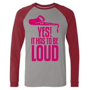 Long Sleeve Jersey Baseball Tee Thumbnail