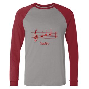 Long Sleeve Jersey Baseball Tee Thumbnail