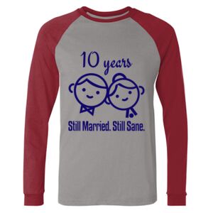 Long Sleeve Jersey Baseball Tee Thumbnail