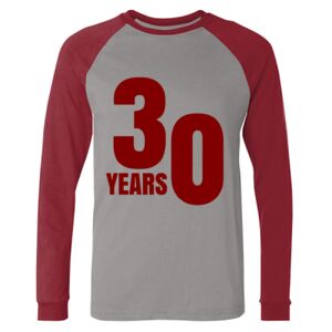 Long Sleeve Jersey Baseball Tee Thumbnail