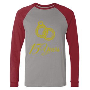 Long Sleeve Jersey Baseball Tee Thumbnail