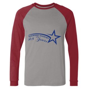 Long Sleeve Jersey Baseball Tee Thumbnail
