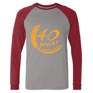 Long Sleeve Jersey Baseball Tee Thumbnail