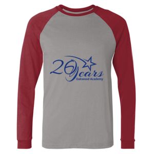 Long Sleeve Jersey Baseball Tee Thumbnail