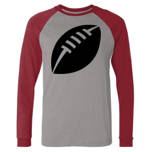 Long Sleeve Jersey Baseball Tee Thumbnail